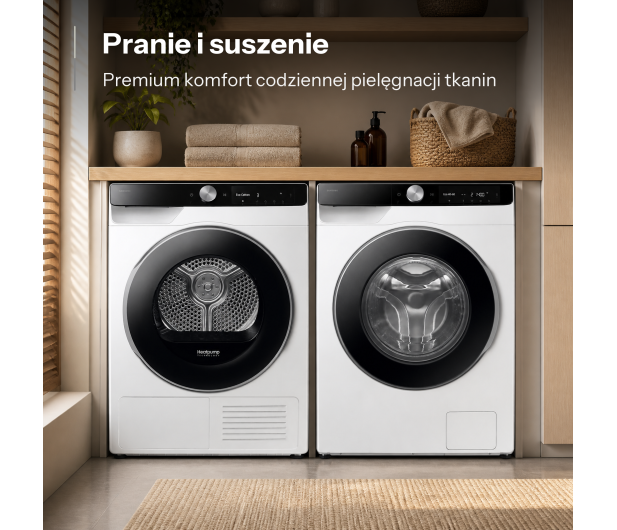 ZESTAW Samsung Suszarka DV90DG6845LKU4+Pralka WW11DG6B85LKU4+Łącznik - 1570568 - zdjęcie 2